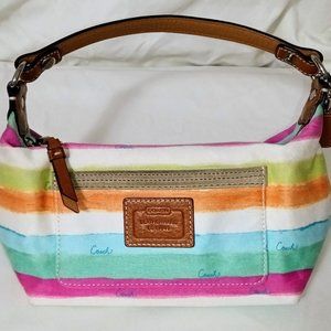 Coach Multi-Colored Small Clutch